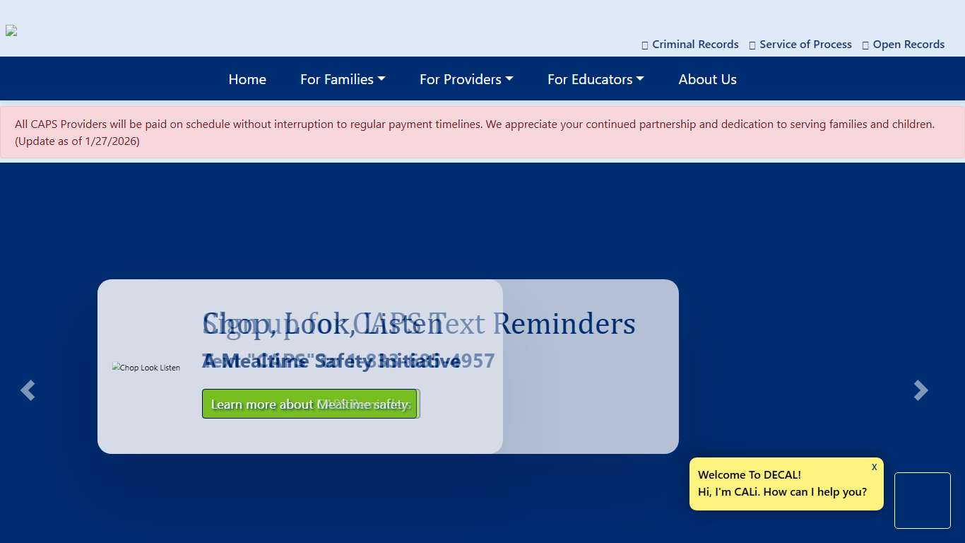 GA Decal Bright from the Start